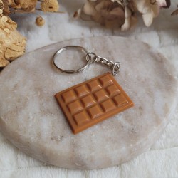 Porte-clé tablette de chocolat Dulcey