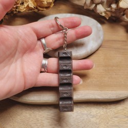 Porte-clé barre de chocolat en résine ultra réaliste!