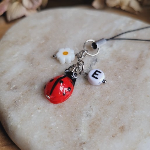 Bijoux de téléphone pour les amoureux des coccinelle!