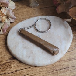 Porte-clé bonbon caramel en résine ultra réaliste!