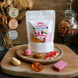 Sachet de 6 magnets bonbons en résine - cadeau original